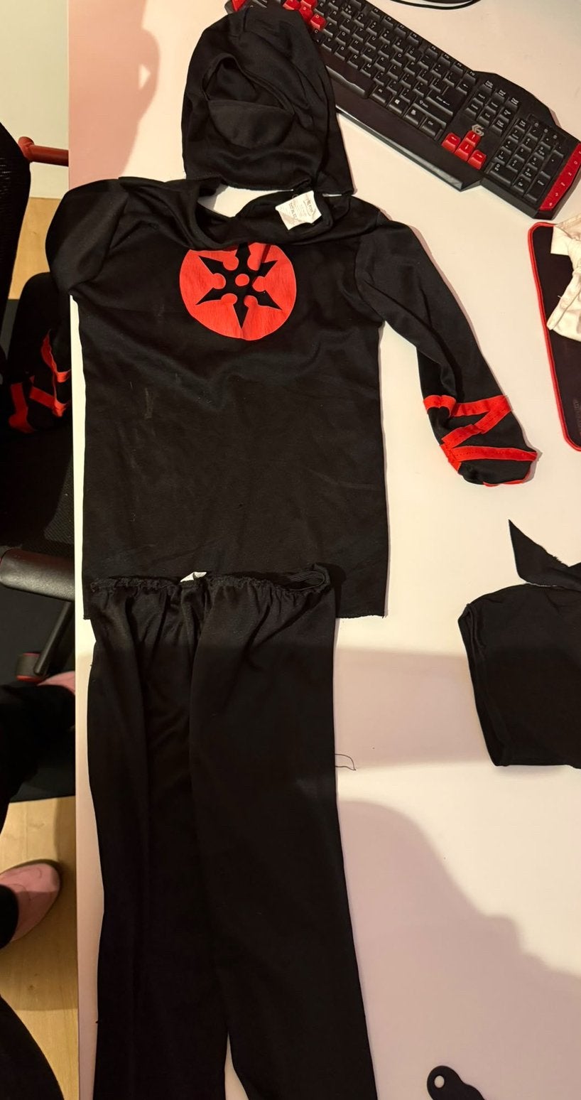 Ninja verkleedpak, Ophalen, Gebruikt, Jongen of Meisje
