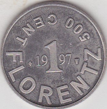FLORENTZ 500 CENT 1997 FLORENTZ Ziekenhuis Lorentzlaan Zeist, Ophalen of Verzenden, Overige materialen