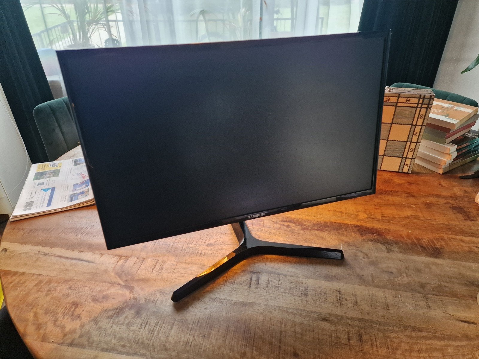 Samsung 24 inch Full HD Monitor, Computers en Software, Ophalen, Kantelbaar, HDMI, Full HD