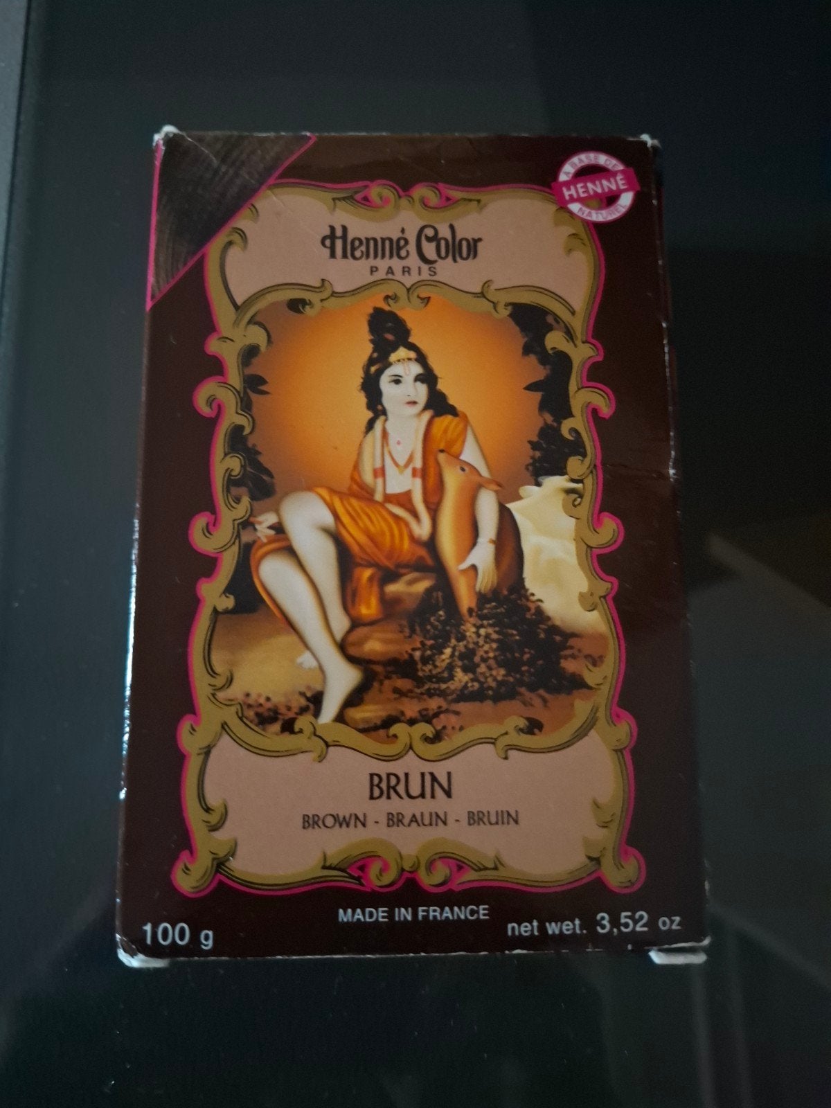 Henné Color Henna Poeder Bruin - Natuurlijke Haarverf, Ophalen of Verzenden, Nieuw, Overige typen