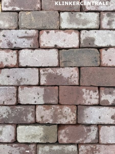 70m2 gemêleerd gebakken klinkers dikformaat straatstenen pla, Bij dit gebruikte product niet te achterhalen, Gebruikt, Keramiek