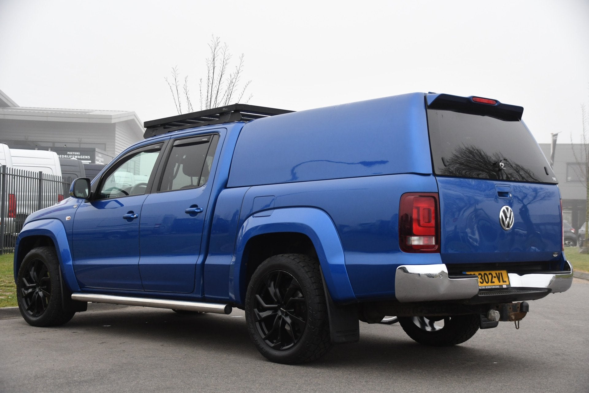Volkswagen Amarok 3.0 V6 TDI 4Motion DC Highline Camera, Cru, Auto's, Automaat, Gebruikt, Euro 6, Blauw