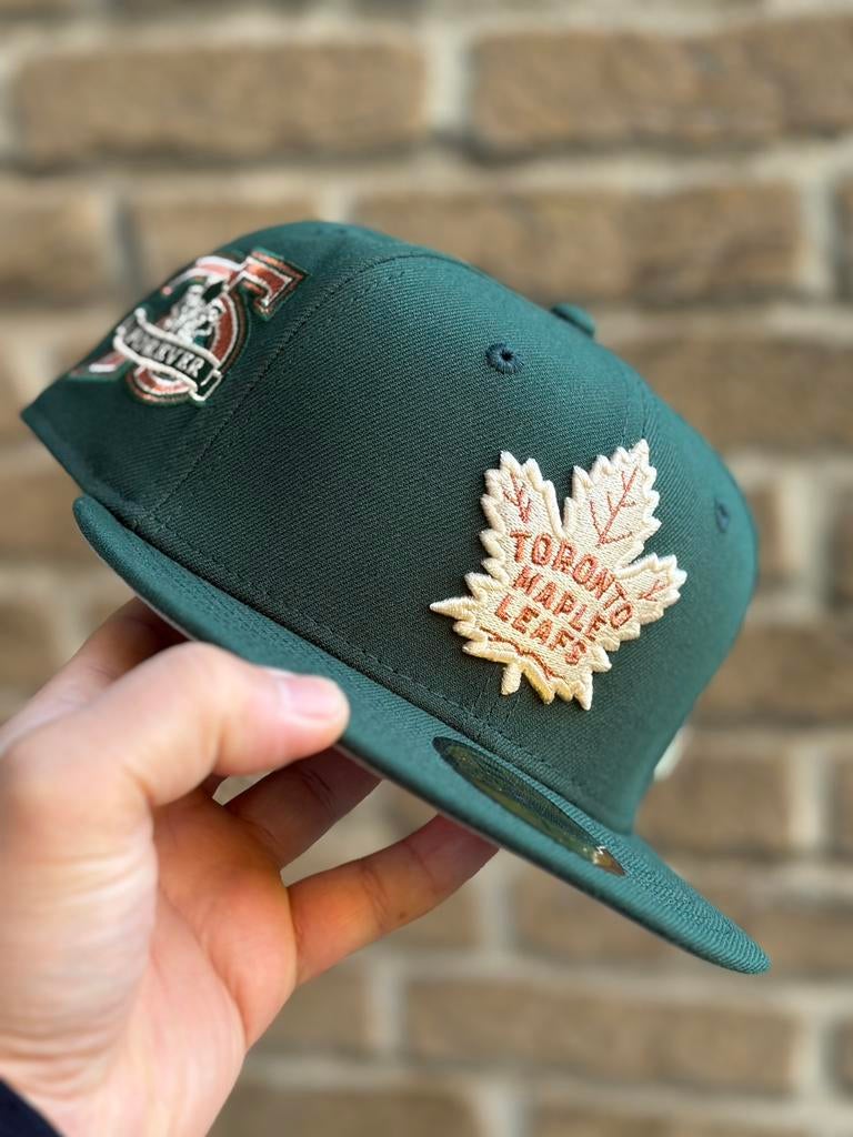 Groene Toronto Maple Leafs maat 7 1/4, Ophalen of Verzenden, Nieuw, 58 of 59 cm (L, 7¼ of ⅜ inch), Pet