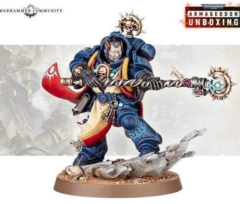 Warhammer 40k Space Marine Librarian Armageddon, Ophalen of Verzenden, Nieuw, Warhammer 40000, Figuurtje(s)