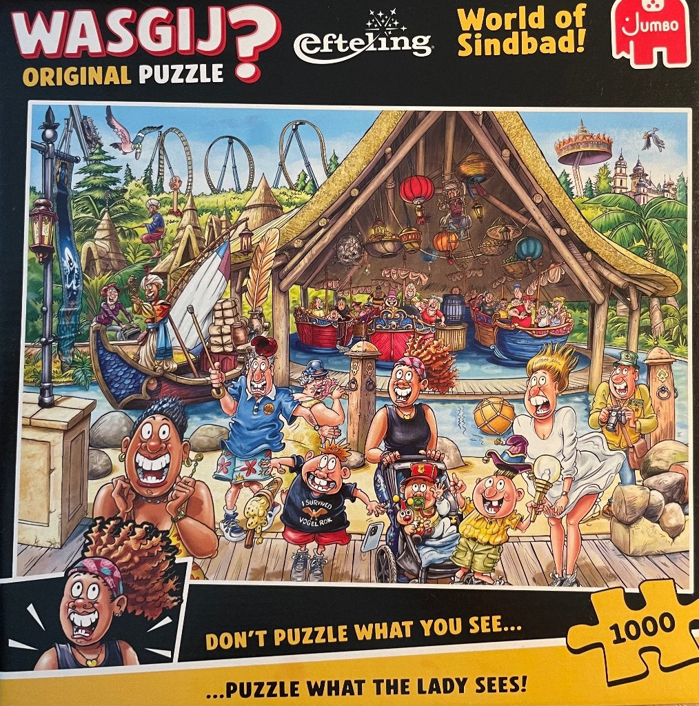 Efteling puzzel Collectors Item, Verzamelen, Efteling, Ophalen, Zo goed als nieuw, Overige typen