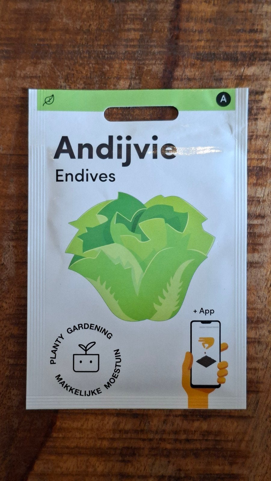 Andijvie zaden - makkelijke moestuin, Ophalen, Volle zon