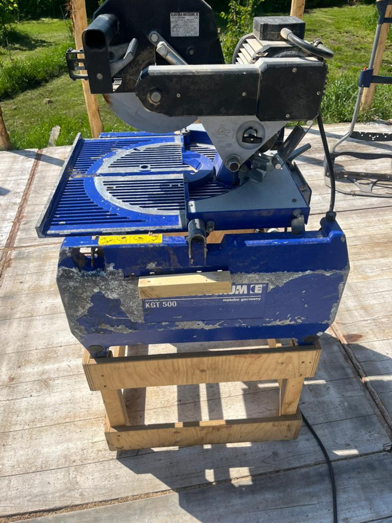 Elektra Beckum KGT 500, Doe-het-zelf en Verbouw, Ophalen, Gebruikt, 70 mm of meer, Overige typen