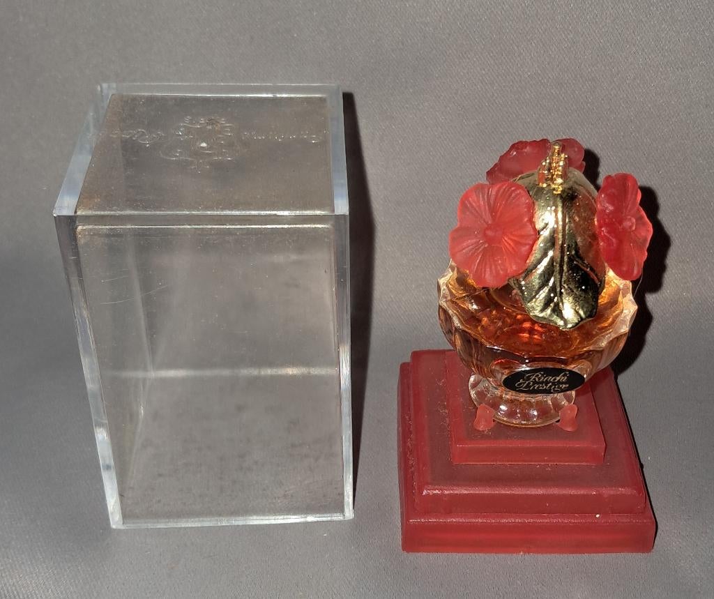 Luxe parfum mini - Riachi prestige oranje +  doosje, Ophalen of Verzenden, Zo goed als nieuw, Miniatuur, Gevuld