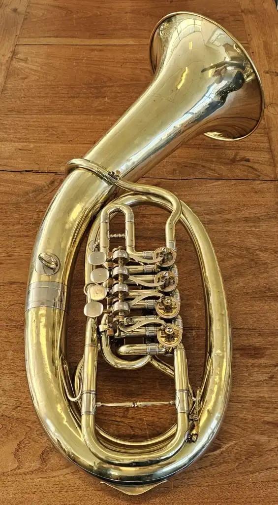 Symphonic Bb Oval Bariton, Ophalen, Gebruikt, Koperblazer