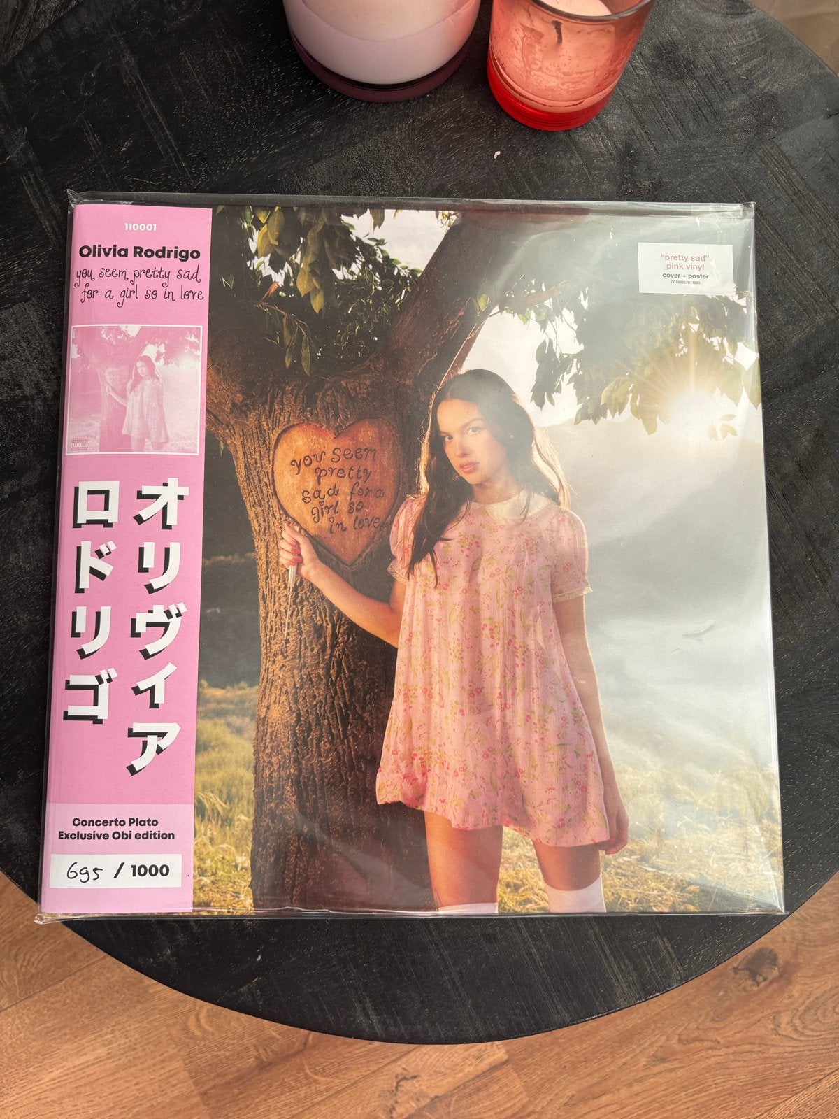 Olivia Rodrigo - GUTS "pretty sad" pink vinyl + poster, LP, Pop, Colored vinyl, Ophalen of Verzenden