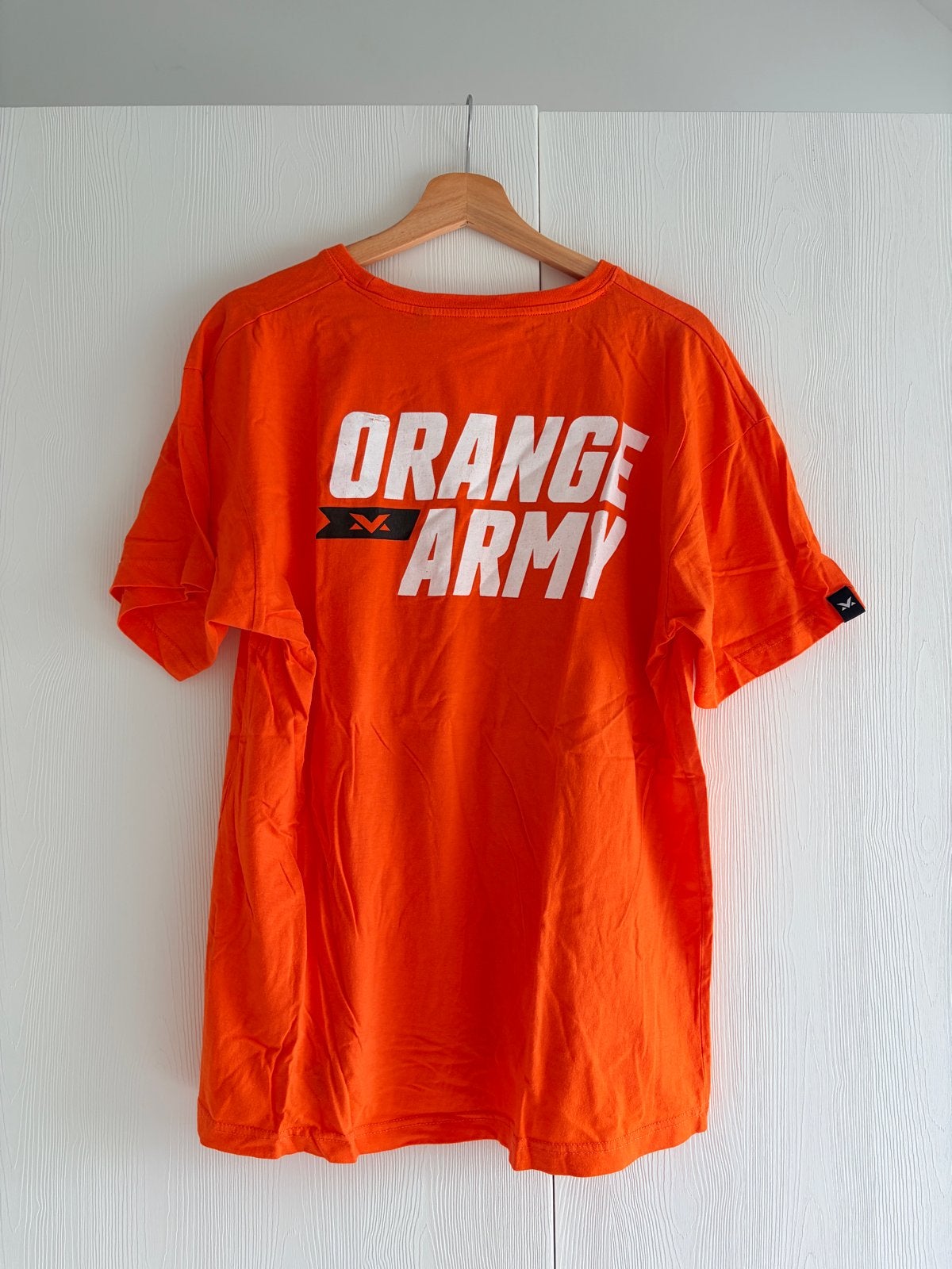 Orange Army T-shirt - Max Verstappen, Ophalen of Verzenden, Gedragen, Maat 56/58 (XL), Oranje