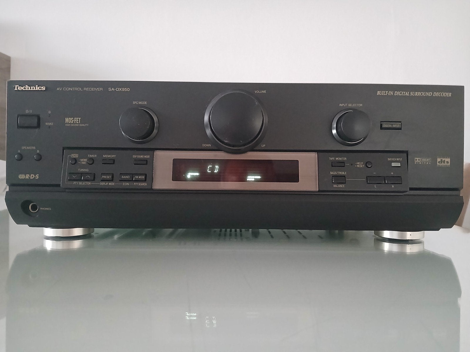 Technics SA-DX950 versterker, Verzenden