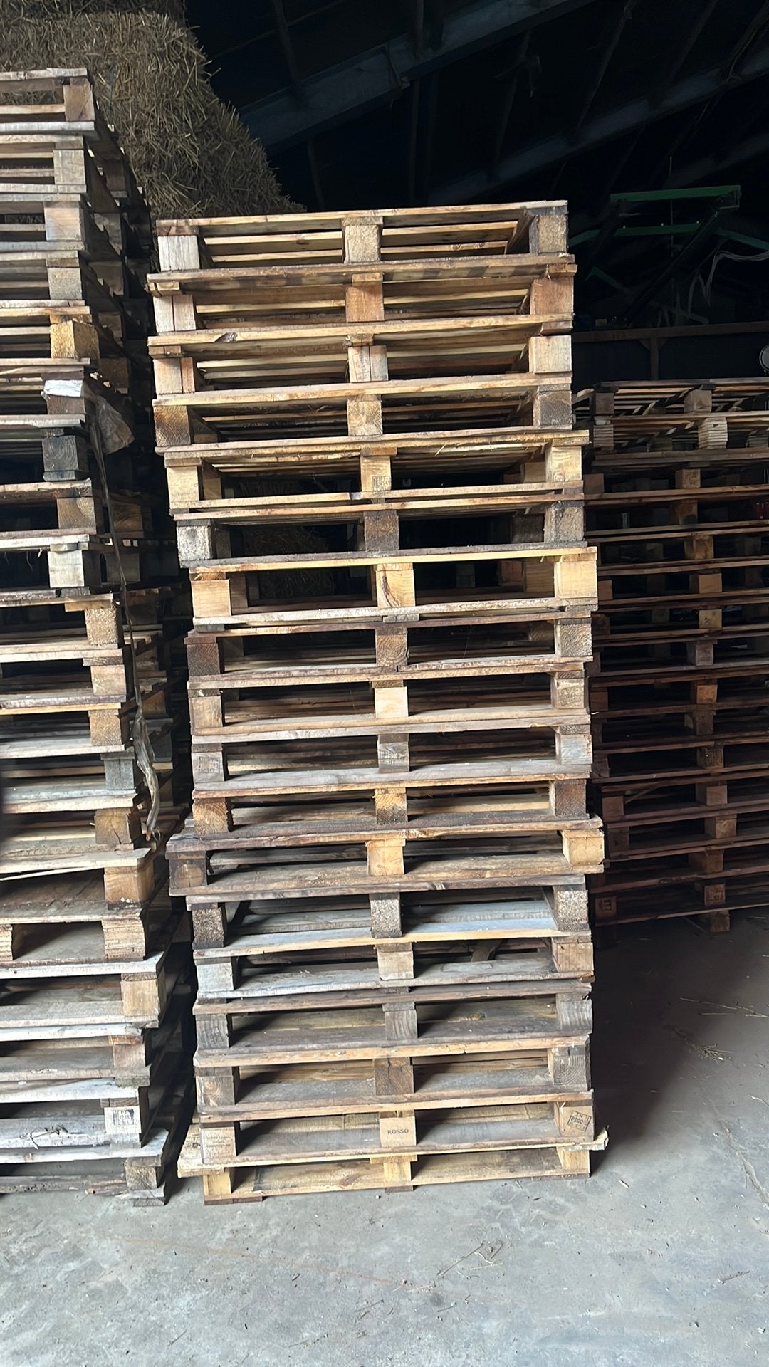 Pallets blokpallets, Doe-het-zelf en Verbouw, Hout en Planken, Ophalen of Verzenden, Zo goed als nieuw, 50 mm of meer, Pallet