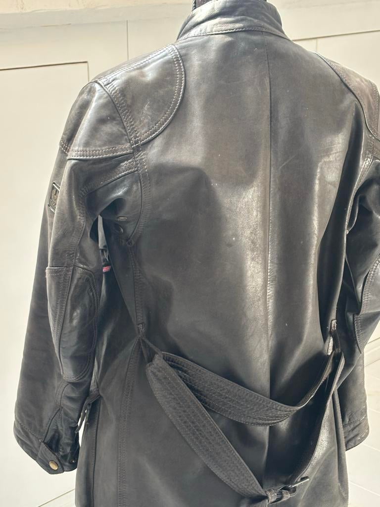 Belstaff Gold Leren Jas - Maat 42(IT)/S(NL), Verzenden, Zo goed als nieuw, Maat 42/44 (L), Bruin