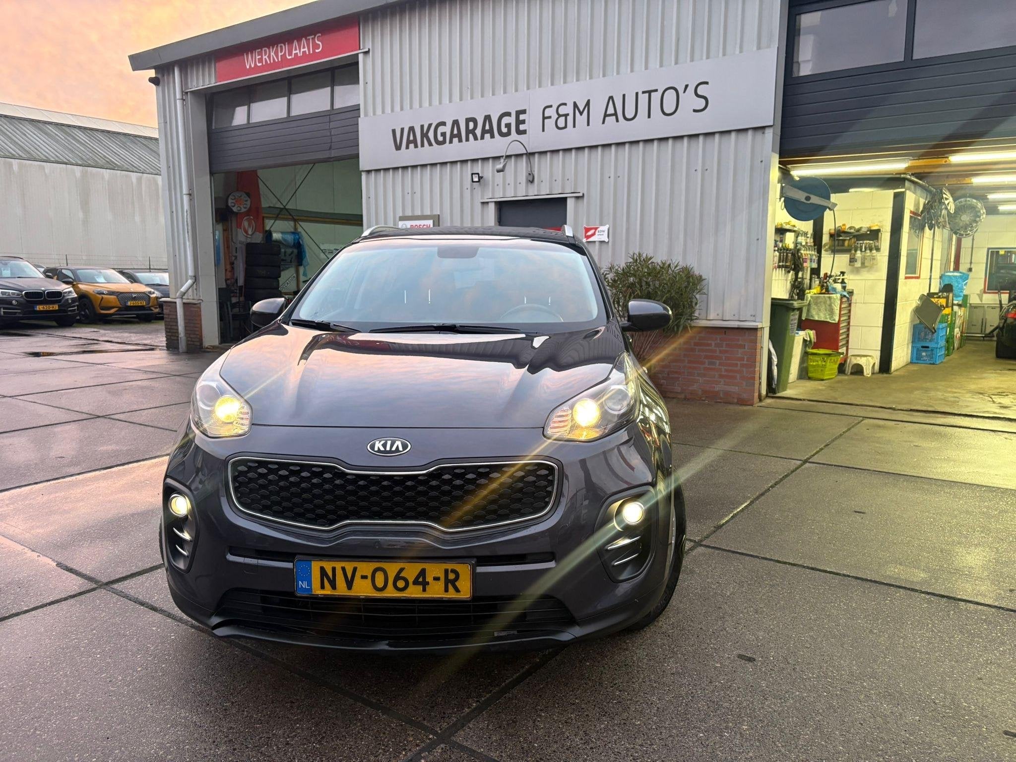 Kia Sportage 1.6 GDI ComfortLine Navigator, Auto's, Voorwielaandrijving, Stof, Gebruikt, 4 cilinders