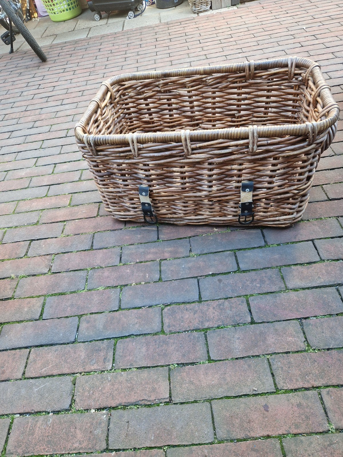 GROTE MAND, Ophalen of Verzenden, Zo goed als nieuw, Rechthoekig, Riet