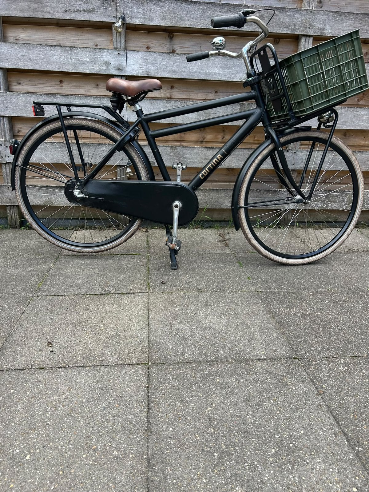 Herenfiets Cortina U4 transport 28 inch, Terugtraprem, Gebruikt, Versnellingen, 49 tot 53 cm