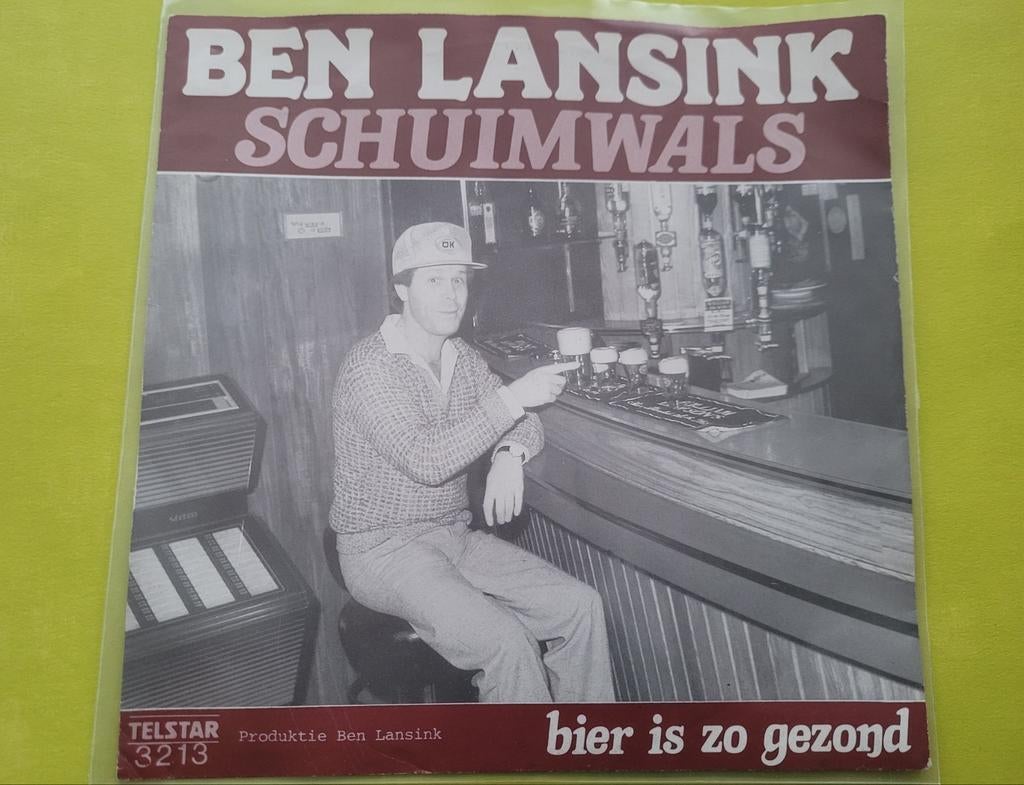 Ben Lansink - Bier is zo gezond - Schuimwals, Cd's en Dvd's, Ophalen, Zo goed als nieuw, Overige formaten, Levenslied of Smartlap