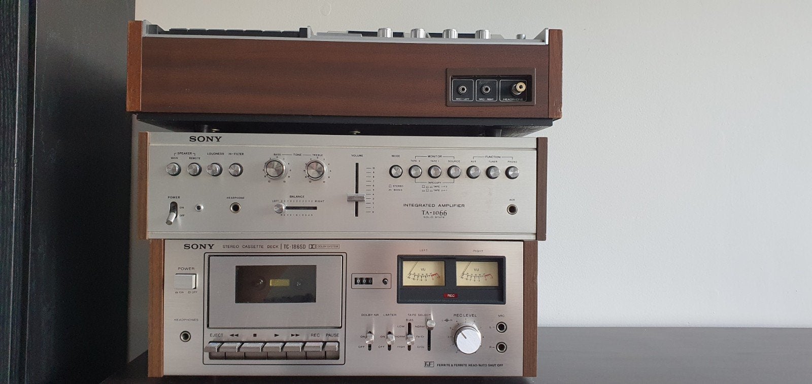 Complete Vintage Sony & Sanyo Hifi‑Set!, Ophalen, Sony