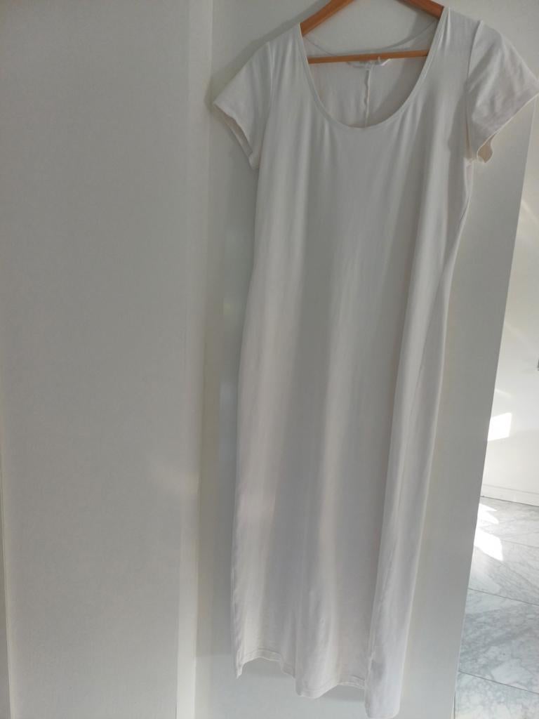 Vanilia lange witte zomerjurk maat XL, Kleding | Dames, Wit, Maat 46/48 (XL) of groter, Ophalen of Verzenden, Zo goed als nieuw