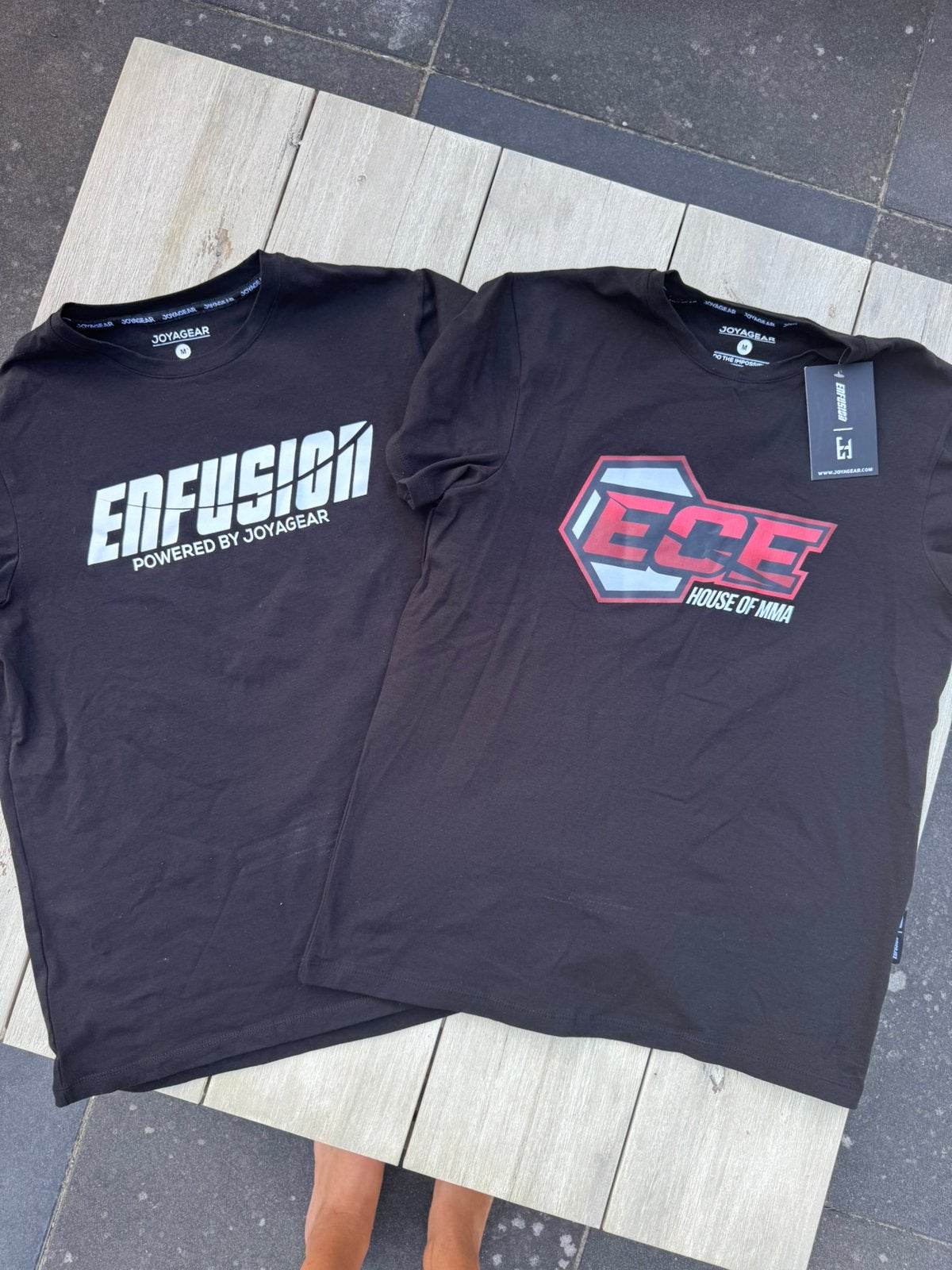 2x sport shirt katoen NIEUW maat M, Kleding | Heren, Sportkleding, Ophalen of Verzenden, Nieuw, Algemeen