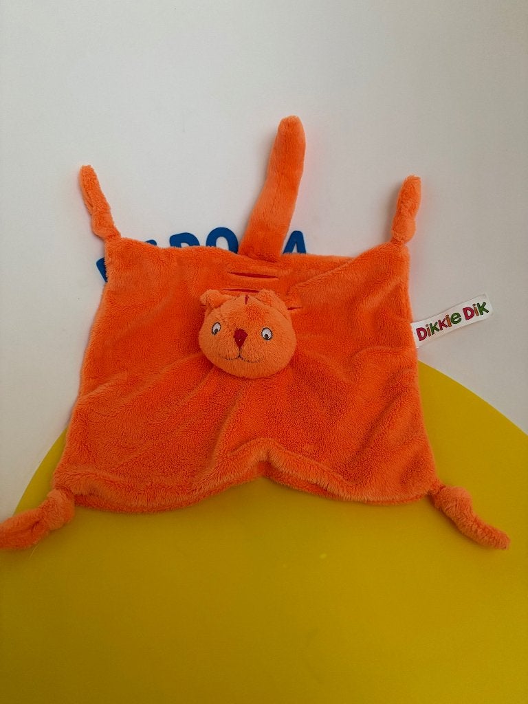K4267 happy horse dikkie dik doek doekje oranje, Ophalen of Verzenden, Zo goed als nieuw, Overige typen