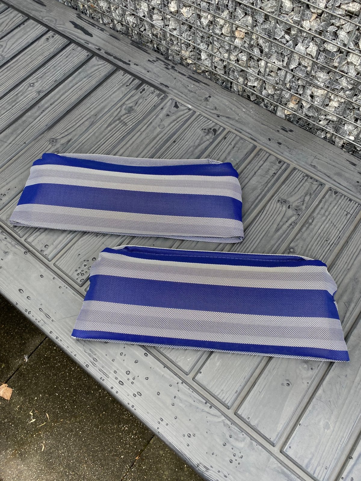 Hoofdkussentjes Crespo stoel 2 stuks, Ophalen, Gebruikt, Campingstoel