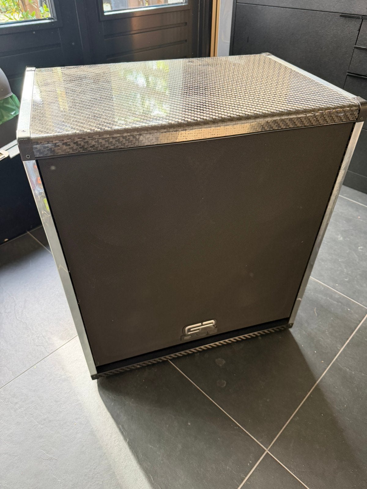 GR Bass cabinet AT410+ 1200 W!! 4 Ohm met cover SUPERLICHT, Muziek en Instrumenten, Ophalen, Gebruikt