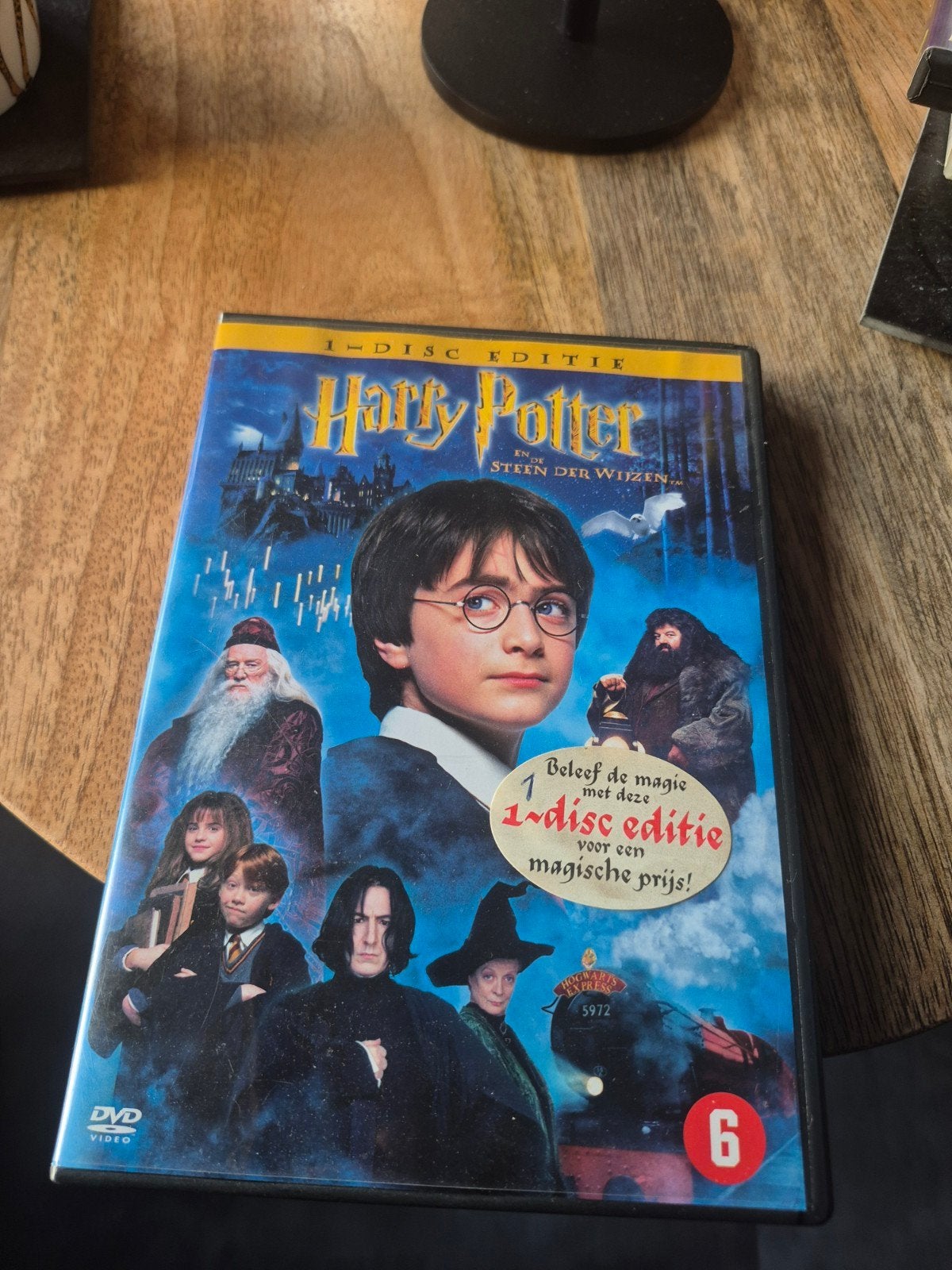 Harry Potter en de Steen der Wijzen DVD - 1-disc editie, Gebruikt, Nederlands, Ophalen of Verzenden, Vanaf 6 jaar
