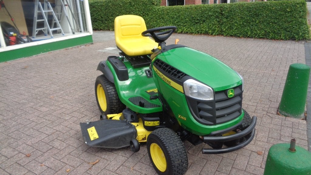 zware john deere x 165 zitmaaier 22 pk 2 cilinder/hydrostaat, Elektrische starter, Zo goed als nieuw, 120 cm of meer, Info@c-vin.com