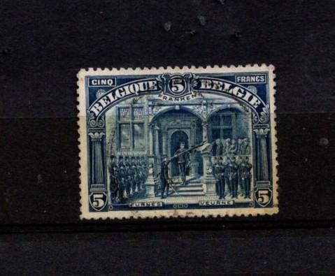 Oud Belgie gestempeld 147 - Franken - 1915  --  T035, Verzenden, Gestempeld