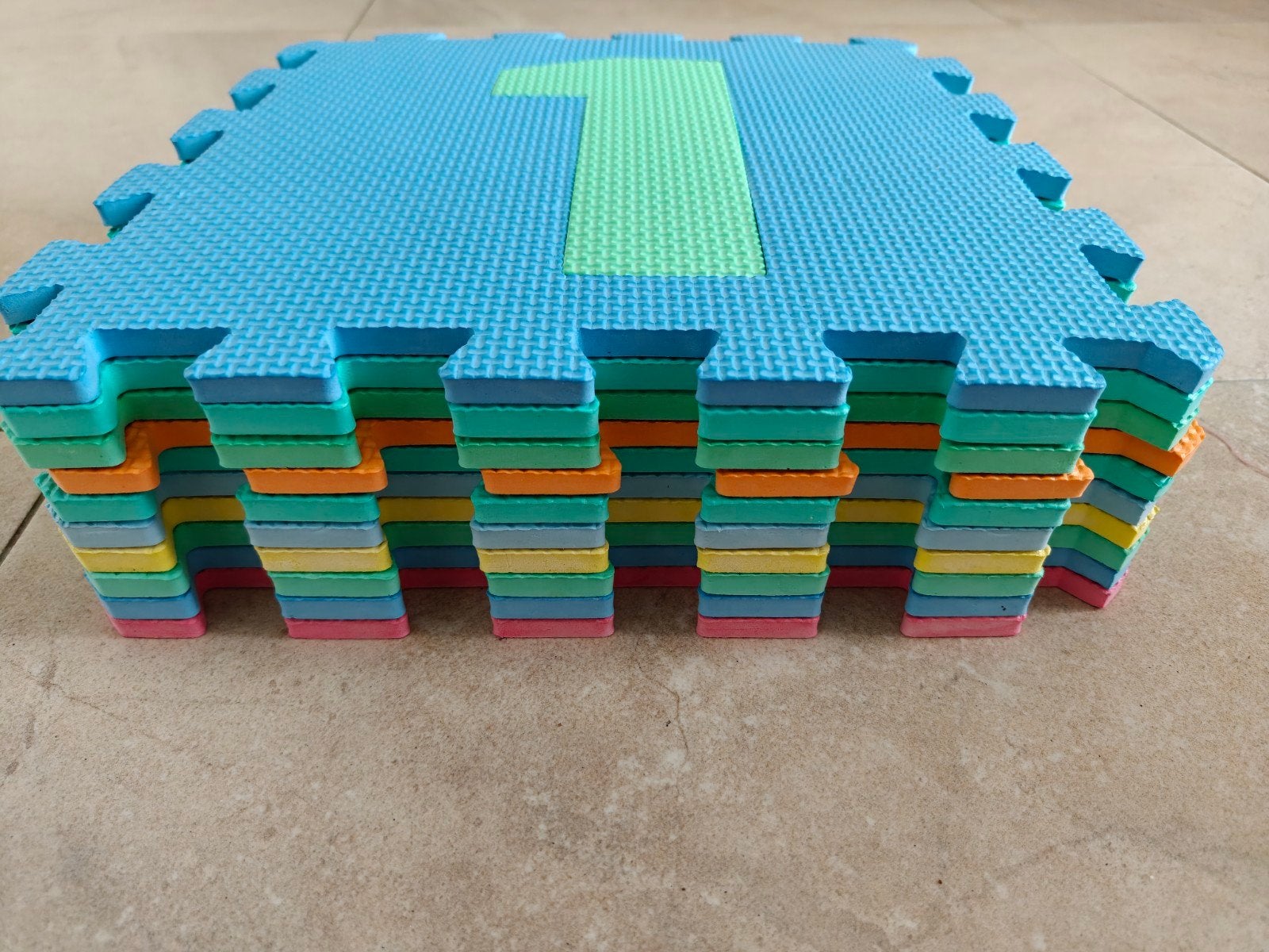 2 sets foam puzzelmatten met cijfers – speelmat kinderen, Ophalen, Gebruikt, Puzzelen