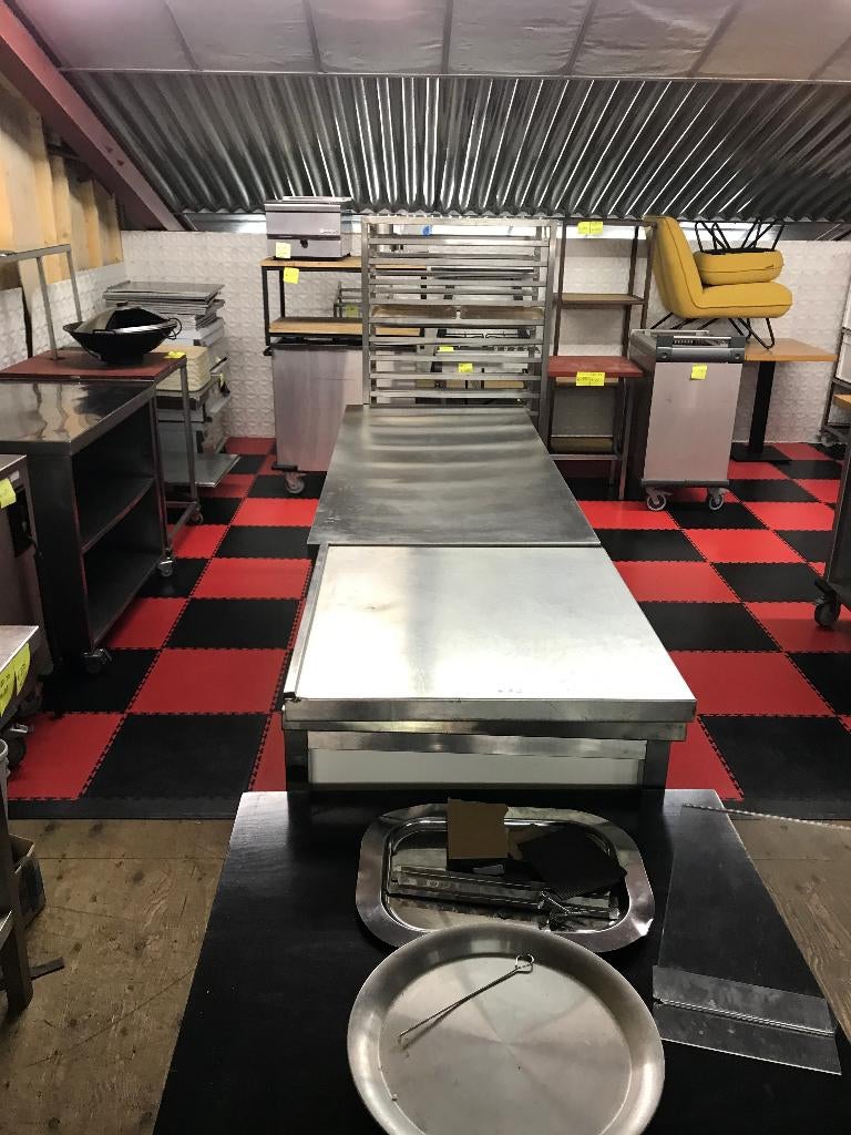 RVS Horeca units, Zakelijke goederen, Ophalen, Gebruikt, RVS Meubilair