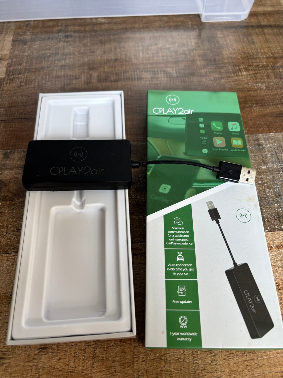 CPLAY2air draadloze CarPlay adapter, Ophalen, Zo goed als nieuw