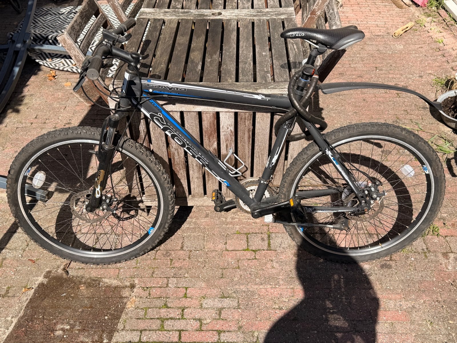 Cross Mountainbike - Maat L, Fietsen en Brommers, Gebruikt, Heren, 53 tot 57 cm, Ophalen