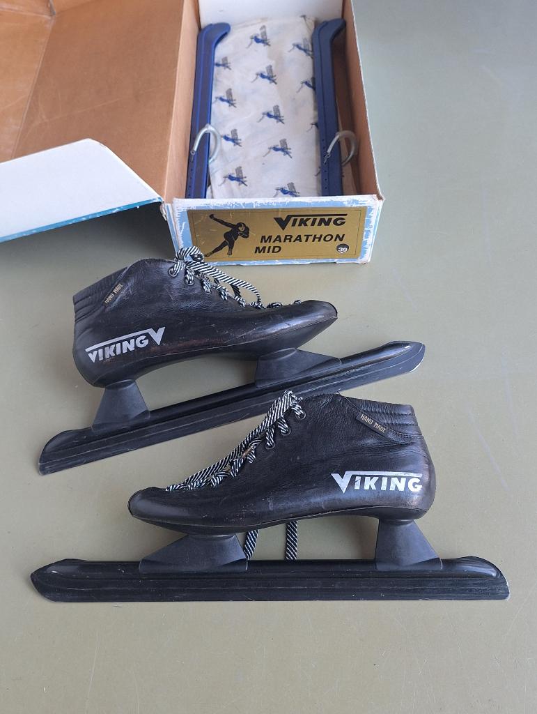 Viking Marathon mid hoge noren schaatsen maat 39, Sport en Fitness, Schaatsen, Viking, Gebruikt, Ophalen of Verzenden, Noren