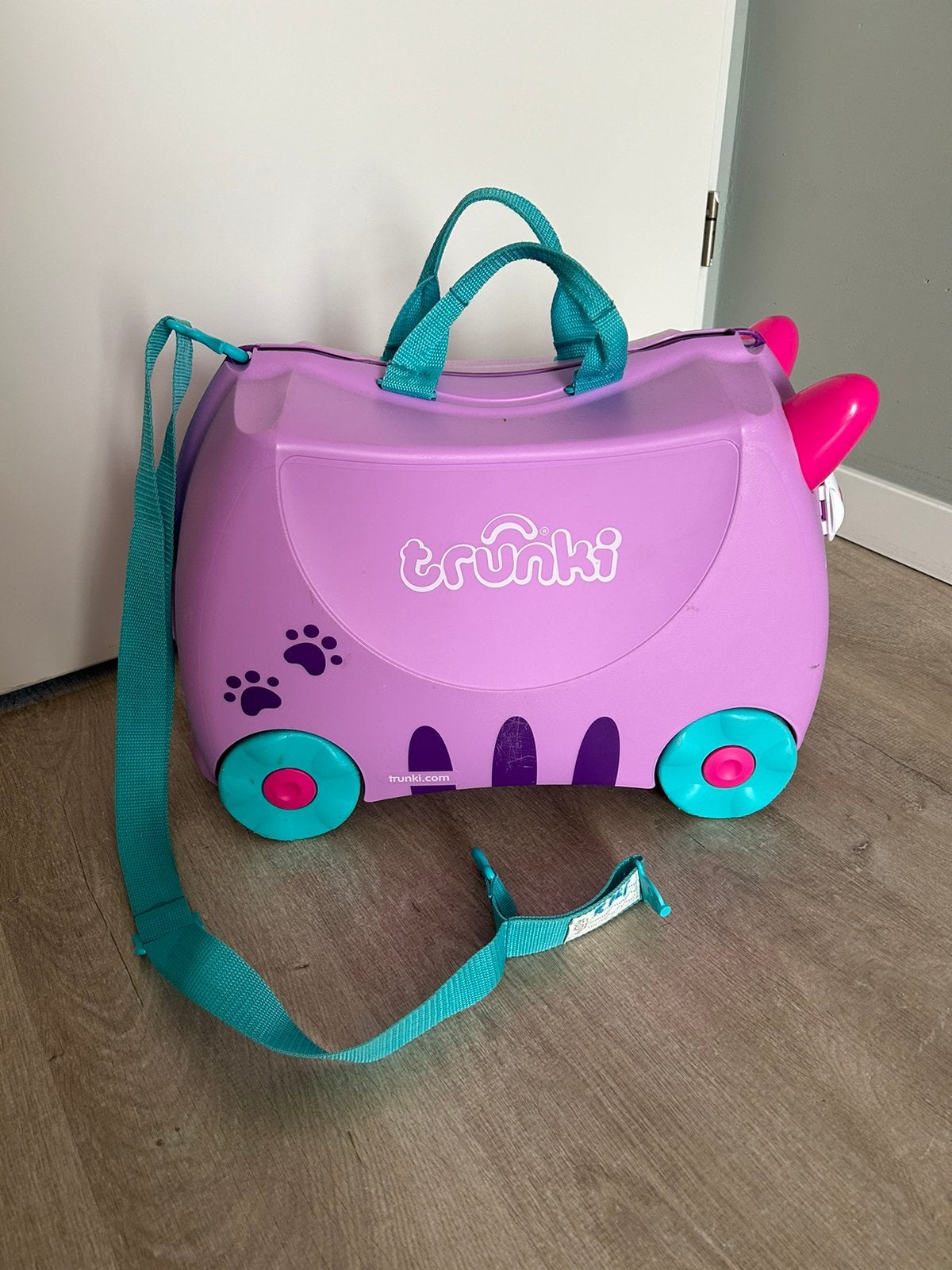 Trunki koffer, Ophalen, Hard kunststof, Minder dan 50 cm, Zo goed als nieuw