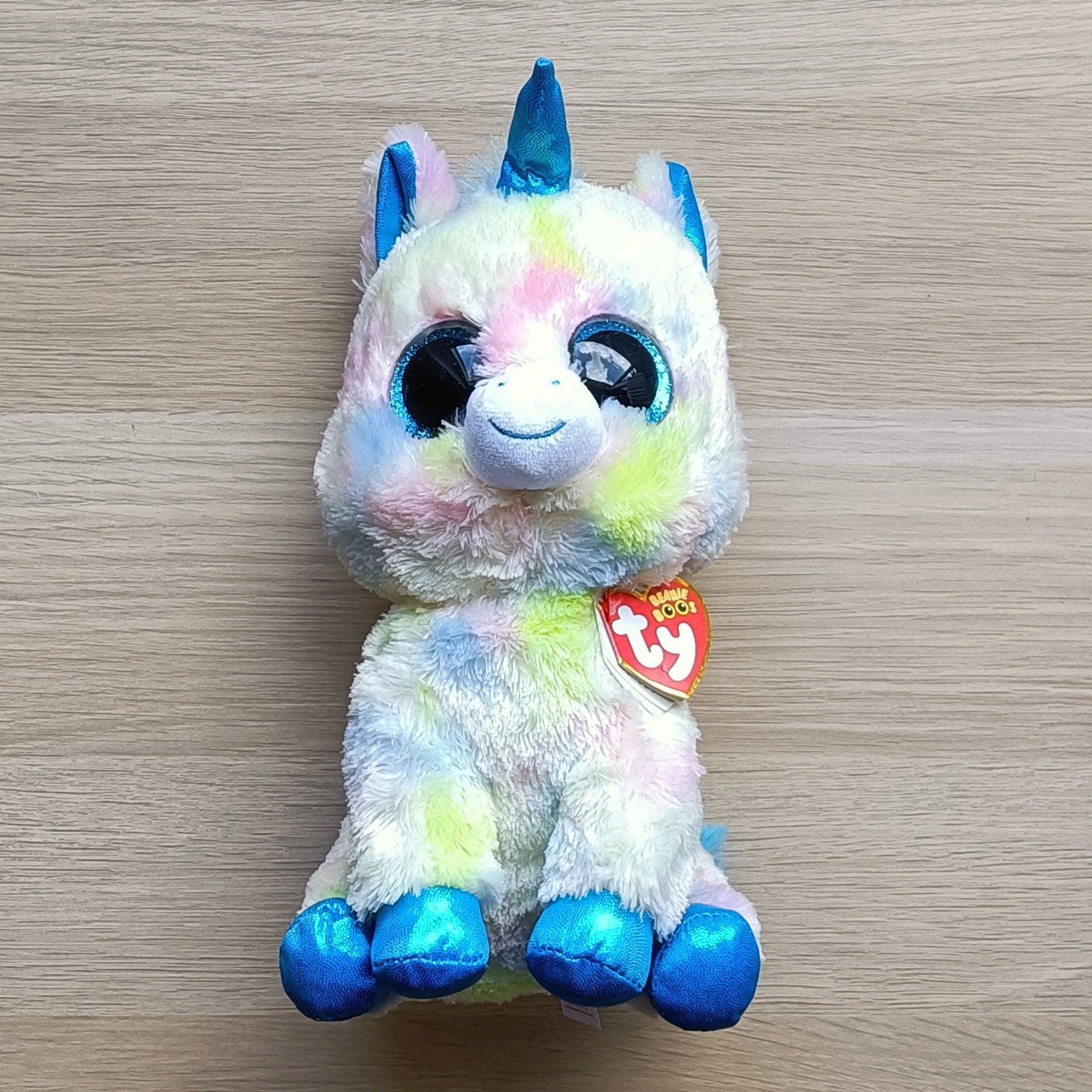 Ty Beanie Buddy Blitz Unicorn 24cm (nieuw met kaartje), Kinderen en Baby's, Speelgoed | Knuffels en Pluche, Ophalen of Verzenden