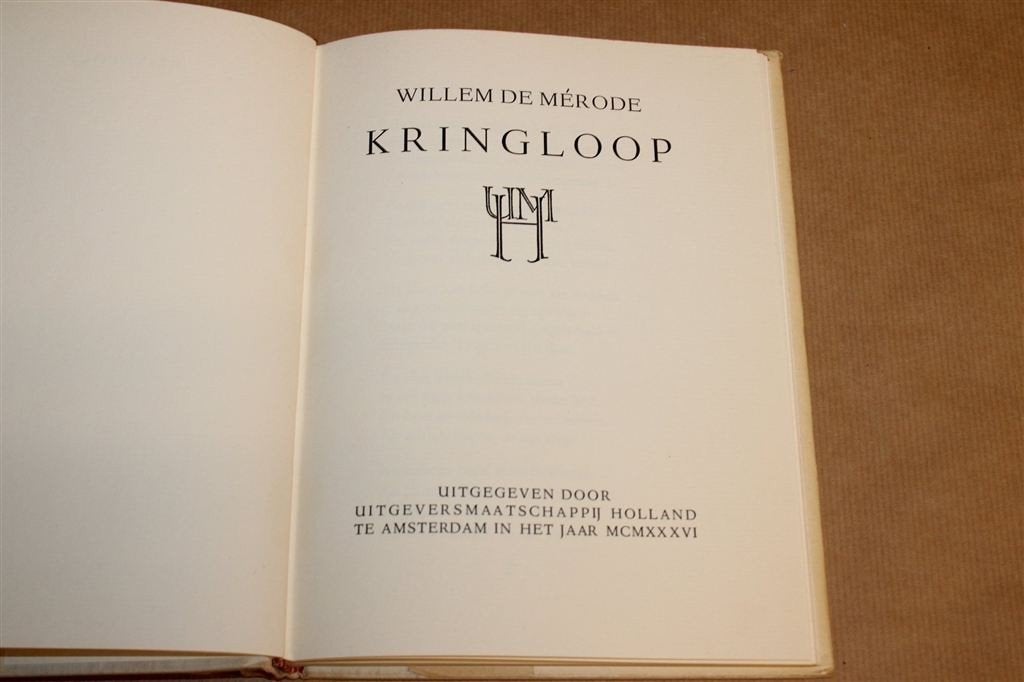 Kringloop — Willem de Merode, Gedichten 1936, Ophalen of Verzenden, Gelezen