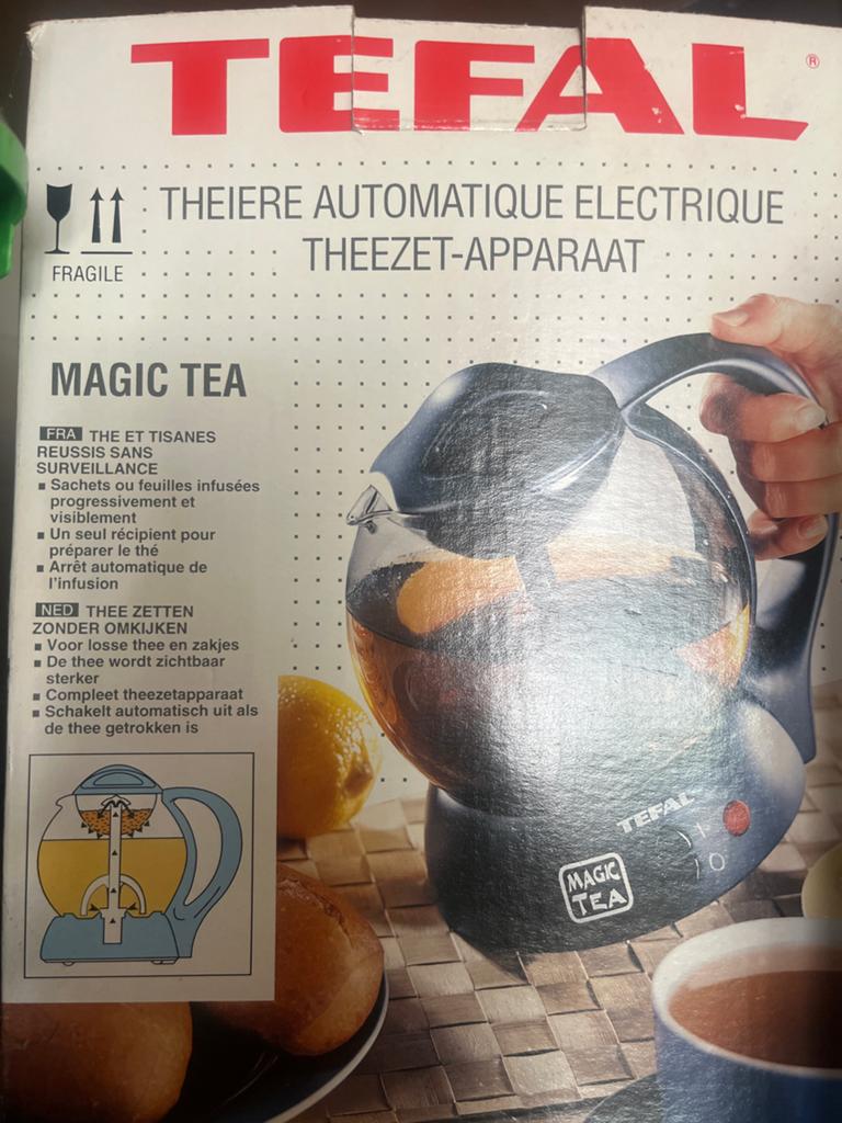 Tefal Magic Tea Theezetapparaat - Automatisch & Elektrisch, 1 tot 2 liter, Ophalen of Verzenden, Nieuw