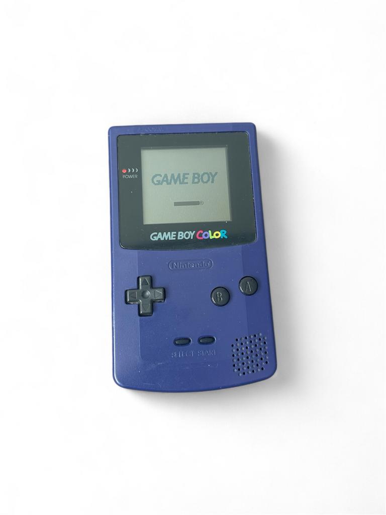 Nintendo Game Boy Color - Paars (Werkt), Spelcomputers en Games, Spelcomputers | Nintendo Game Boy, Ophalen of Verzenden, Gebruikt