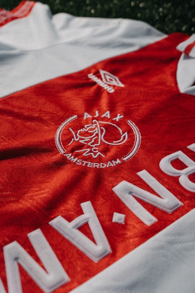 Ajax 1994/95 Umbro ABN AMRO L, Maat L, Ophalen of Verzenden, Zo goed als nieuw, Shirt