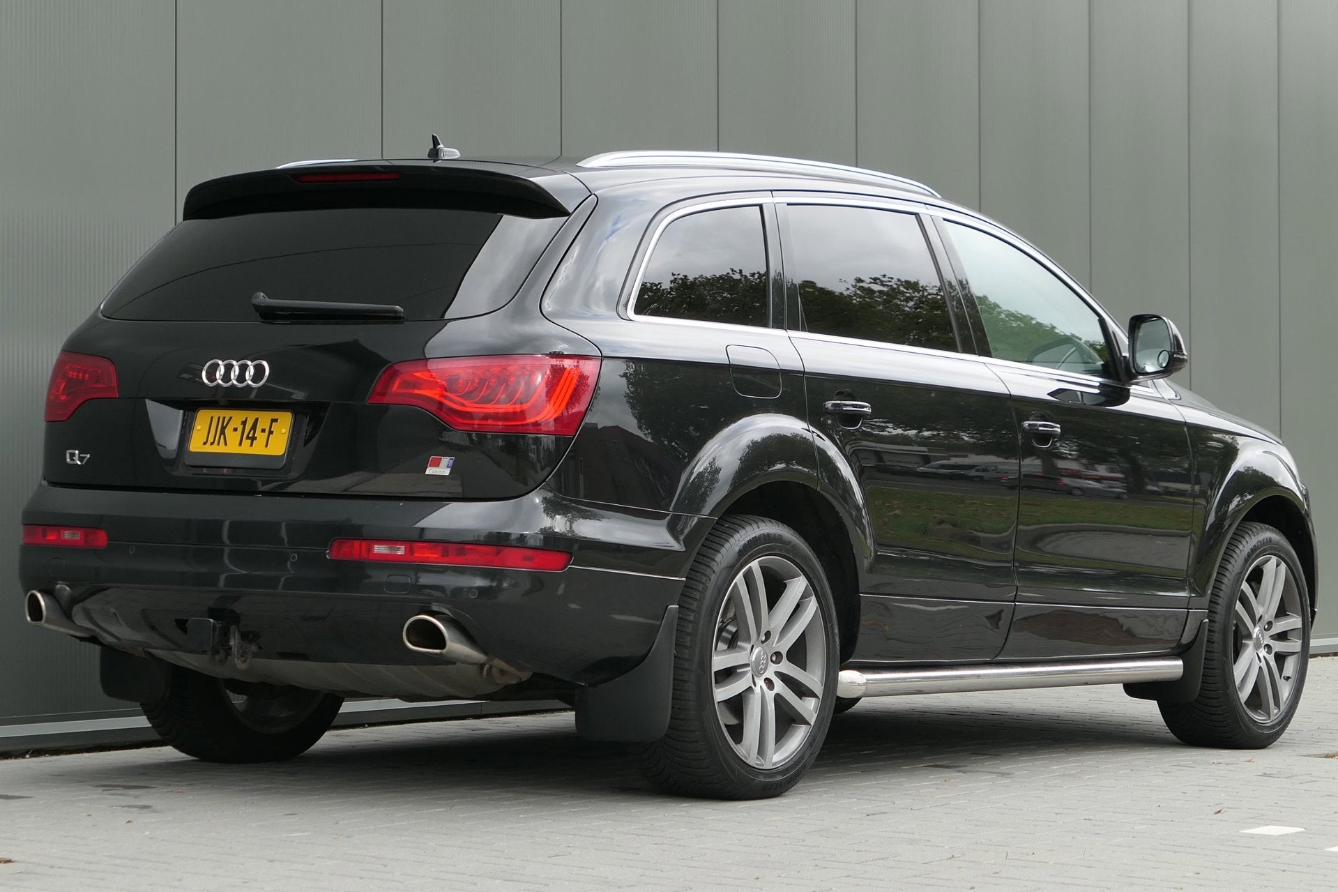 Audi Q7 3.6 FSI quattro 5+2 PPF-Folie Youngtimer Trekhaak Bo, Auto's, Automaat, Gebruikt, Zwart, 7 stoelen