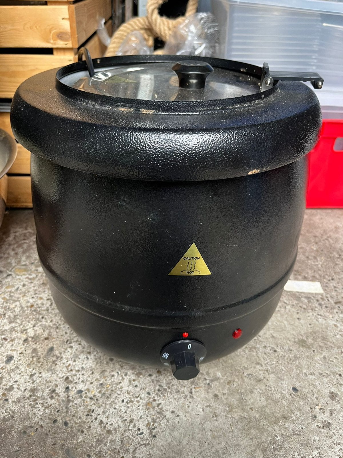 Hotpot soepketel voor horeca/catering, Ophalen of Verzenden, Gebruikt