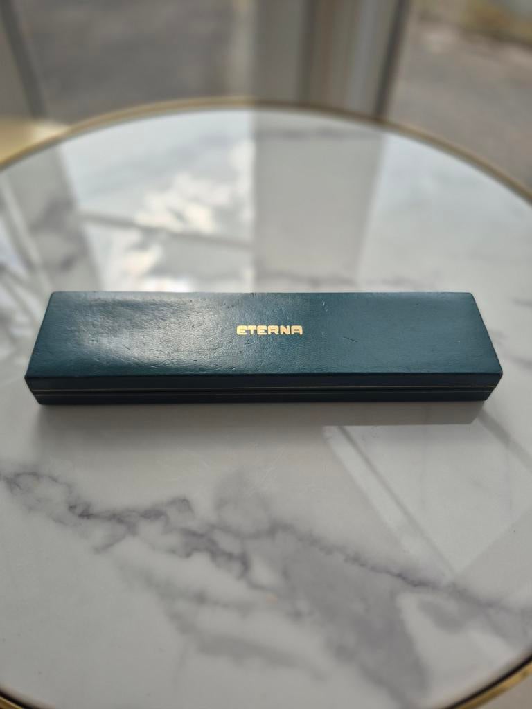 Eterna Vintage Horloge doos // Watch box, Sieraden, Tassen en Uiterlijk, Ophalen of Verzenden, Zo goed als nieuw
