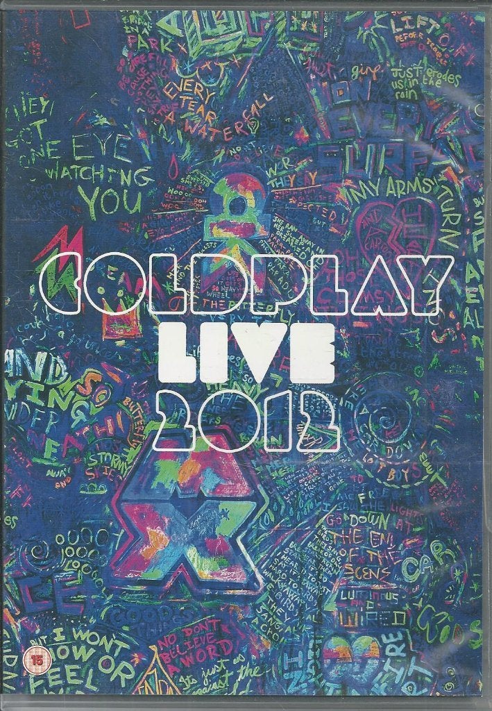 Coldplay - Live 2012 ( + cd ), Alle leeftijden, Ophalen of Verzenden, Zo goed als nieuw, Muziek en Concerten