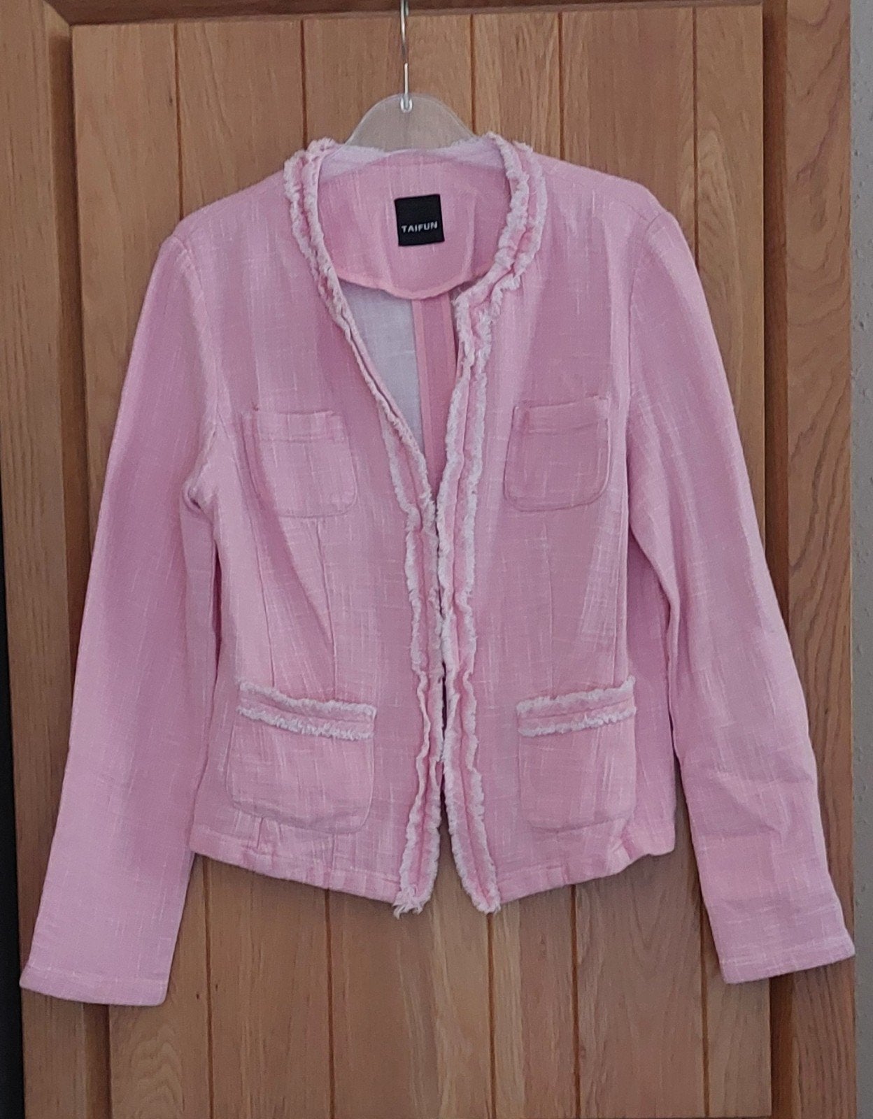 Roze Taifun jasje, maat L/42, Ophalen, Maat 42/44 (L), Zo goed als nieuw, Taifun