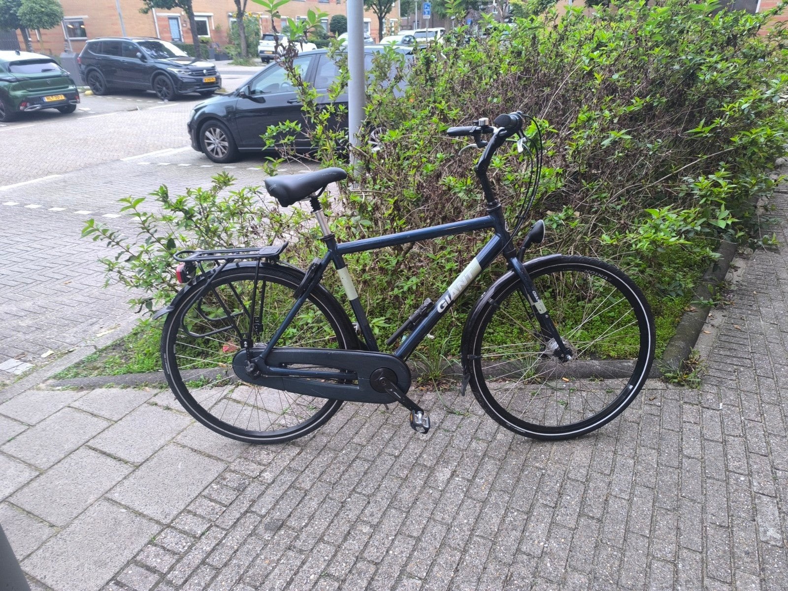 Giant jongens fiets, Fietsen en Brommers, Ophalen of Verzenden, Gebruikt, 26 inch of meer, Handrem
