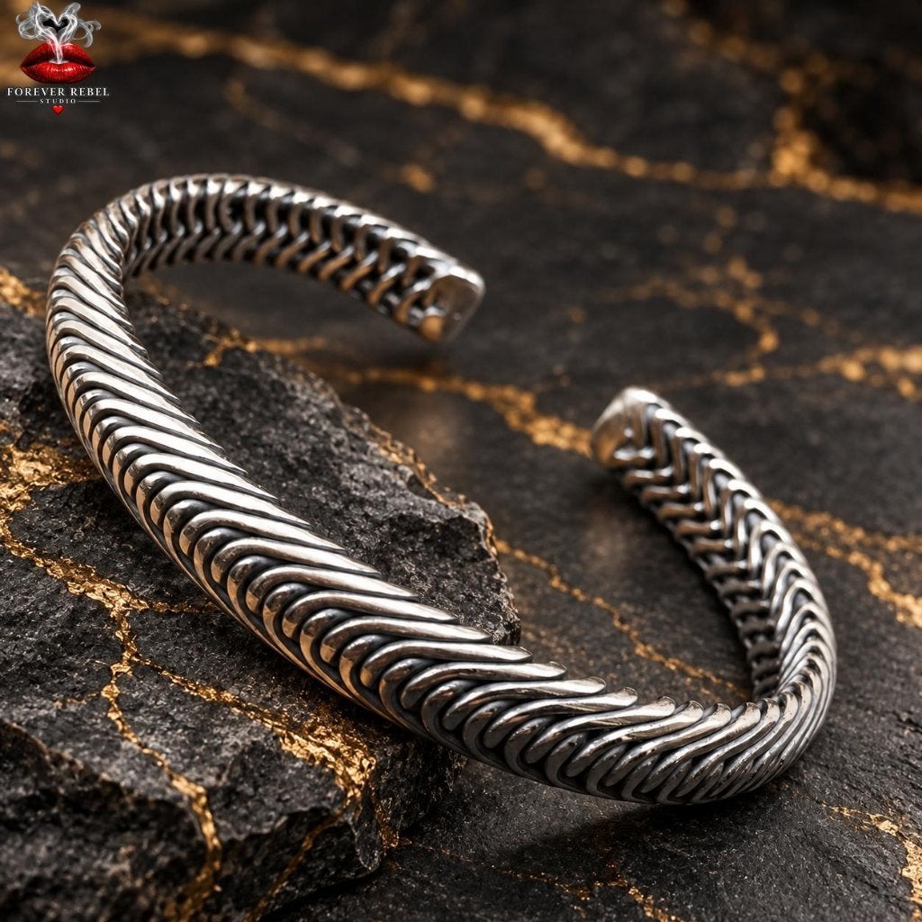 Backbone - 925 Zilver, Verzenden, Foreverrebelstudio@pm.me, Zilver, Prins Bernhardstraat 104