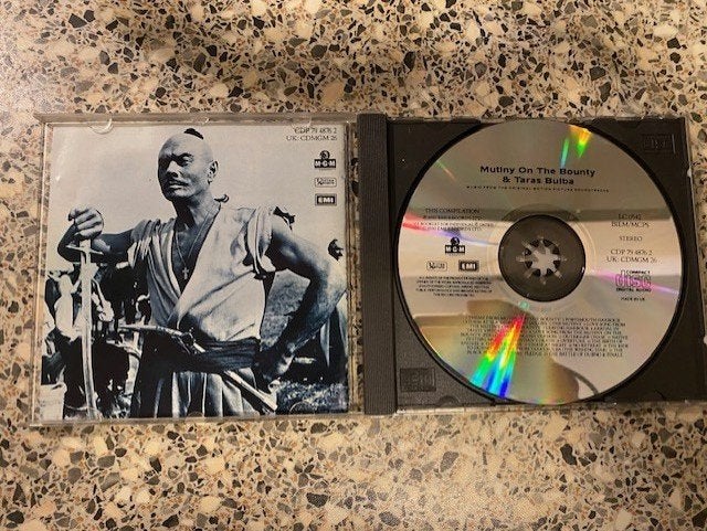 Mutiny on the Bounty & Taras Bulba, Compilatie, Ophalen of Verzenden, Zo goed als nieuw, Soundtrack